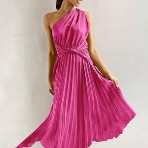 One Shoulder Wedding Guest Dress